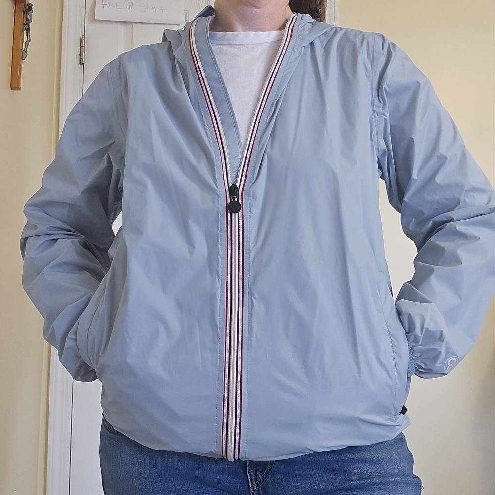 O8 Light Blue Women's Spring Light Jacket Windbreaker